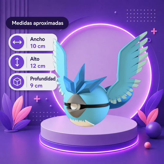 Pokebola inspirada en #144 Articuno