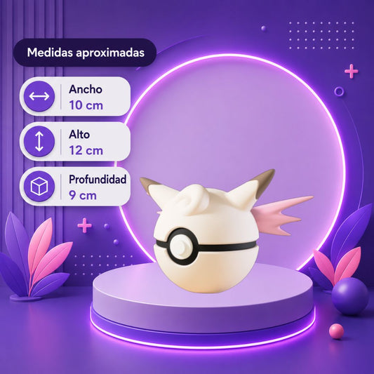 Pokebola inspirada en #036 Clefable