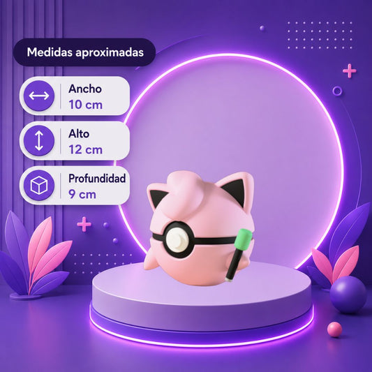 Pokebola inspirada en #039 Jigglypuff