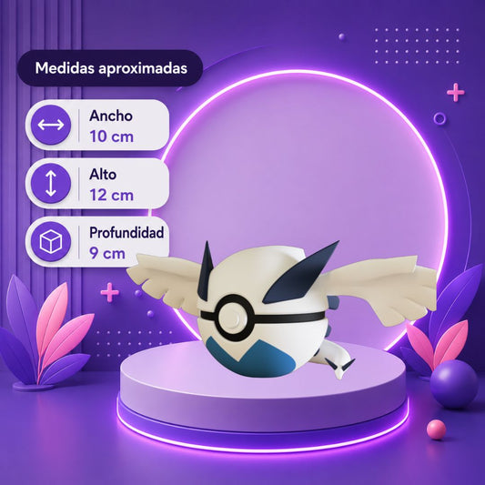 Pokebola inspirada en #249 Lugia