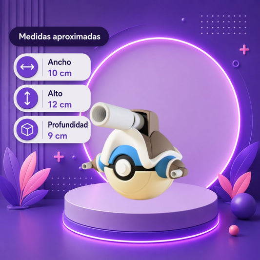 Pokebola inspirada en #009 Mega Blastoise