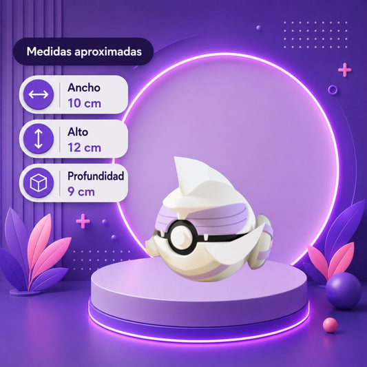 Pokebola inspirada en #484 Palkia