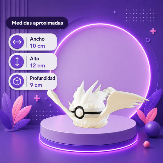 Pokebola inspirada en #643 Reshiram