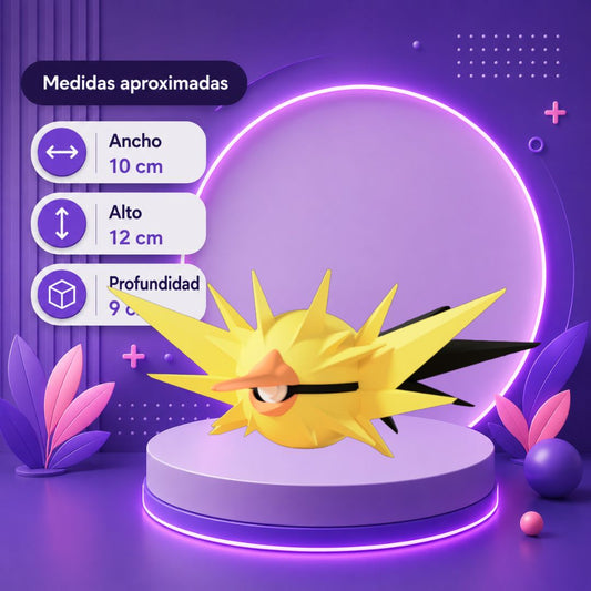Pokebola inspirada en #145 Zapdos