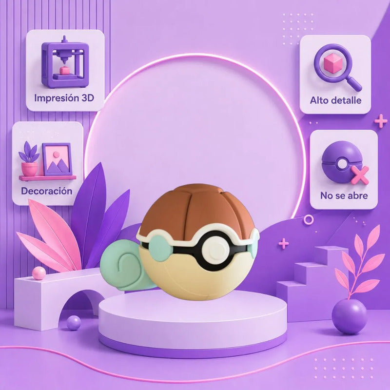 Pokebola Inspirada En #007 Squirtle