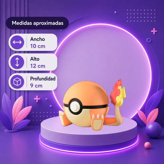Pokebola Inspirada En #004 Charmander