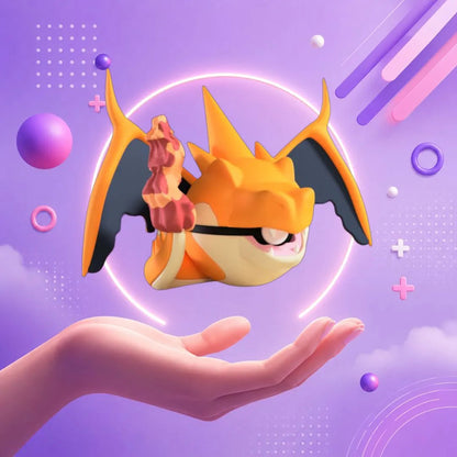 Pokebola Inspirada En #006 Mega Charizard Y
