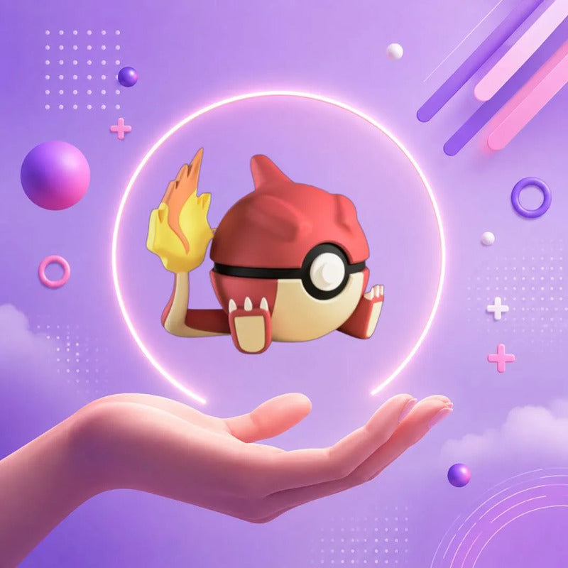 Pokebola Inspirada En #005 Charmeleon