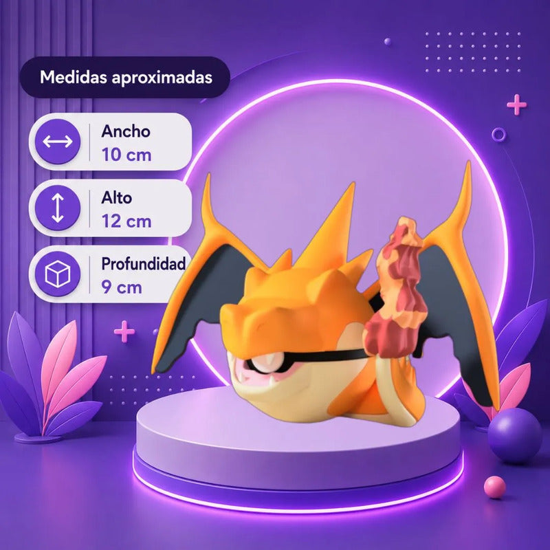 Pokebola Inspirada En #006 Mega Charizard Y