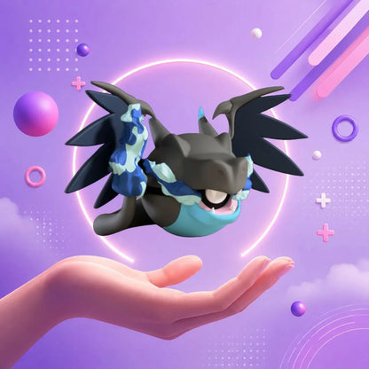 Pokebola Inspirada En #006 Mega Charizard X