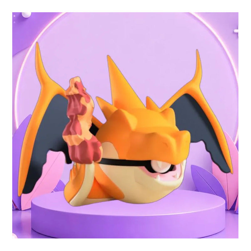 Pokebola Inspirada En #006 Mega Charizard Y