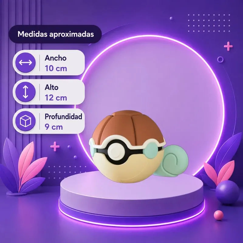 Pokebola Inspirada En #007 Squirtle