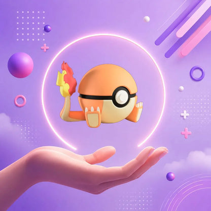 Pokebola Inspirada En #004 Charmander