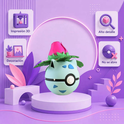 Pokebola Inspirada En #002 Ivysaur