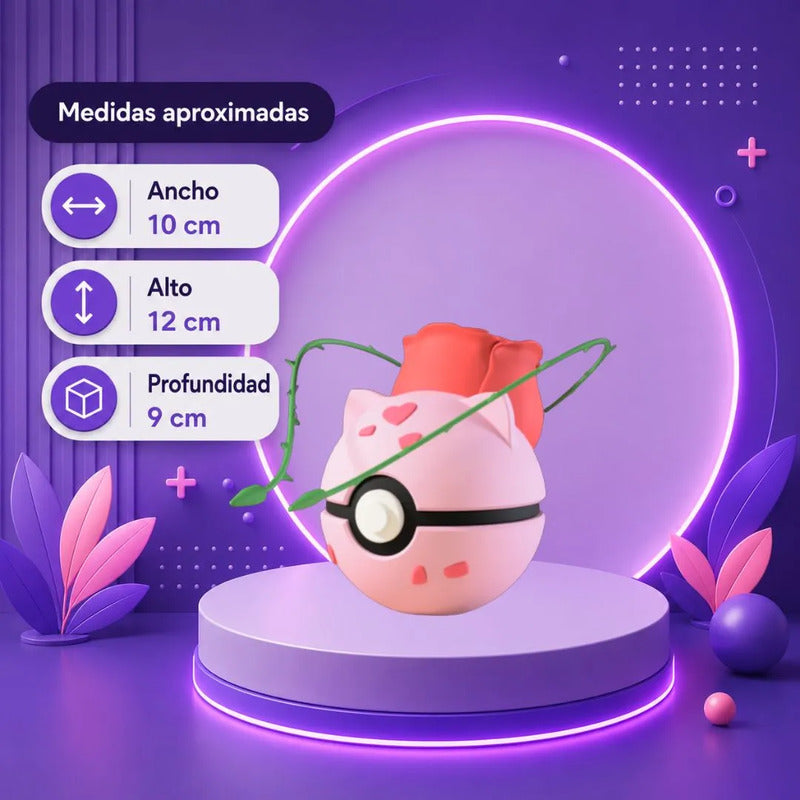 Pokebola Inspirada En #001 Bulbasaur Rose