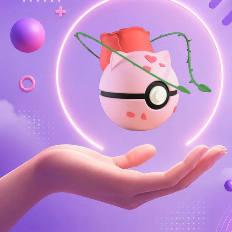 Pokebola Inspirada En #001 Bulbasaur Rose