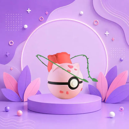 Pokebola Inspirada En #001 Bulbasaur Rose
