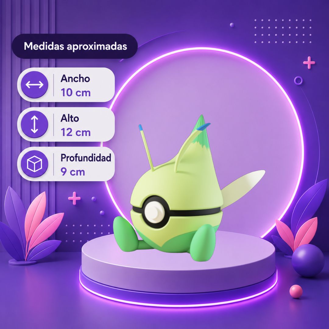 Pokebola inspirada en #251 Celebi