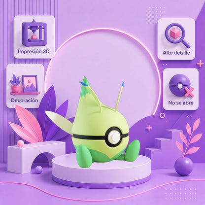 Pokebola inspirada en #251 Celebi