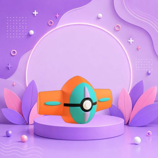 Pokebola inspirada en #386 Deoxys