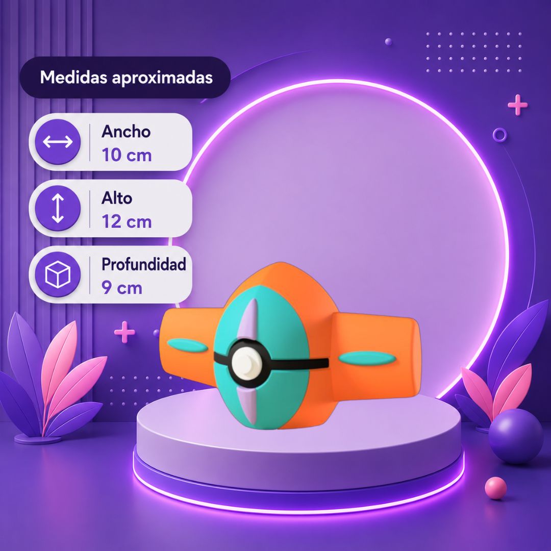 Pokebola inspirada en #386 Deoxys