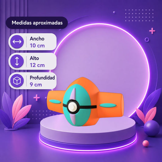 Pokebola inspirada en #386 Deoxys
