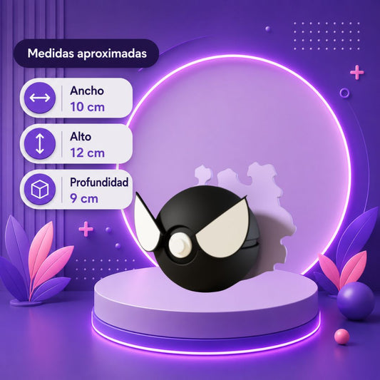 Pokebola inspirada en #092 Gastly
