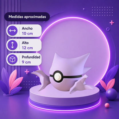 Pokebola inspirada en #093 Haunter