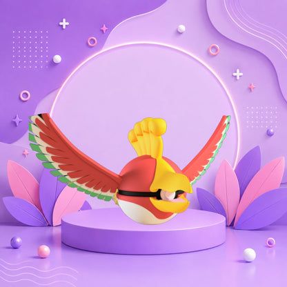 Pokebola inspirada en #250 Ho oh