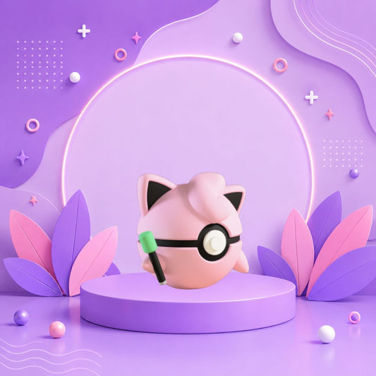Pokebola inspirada en #039 Jigglypuff