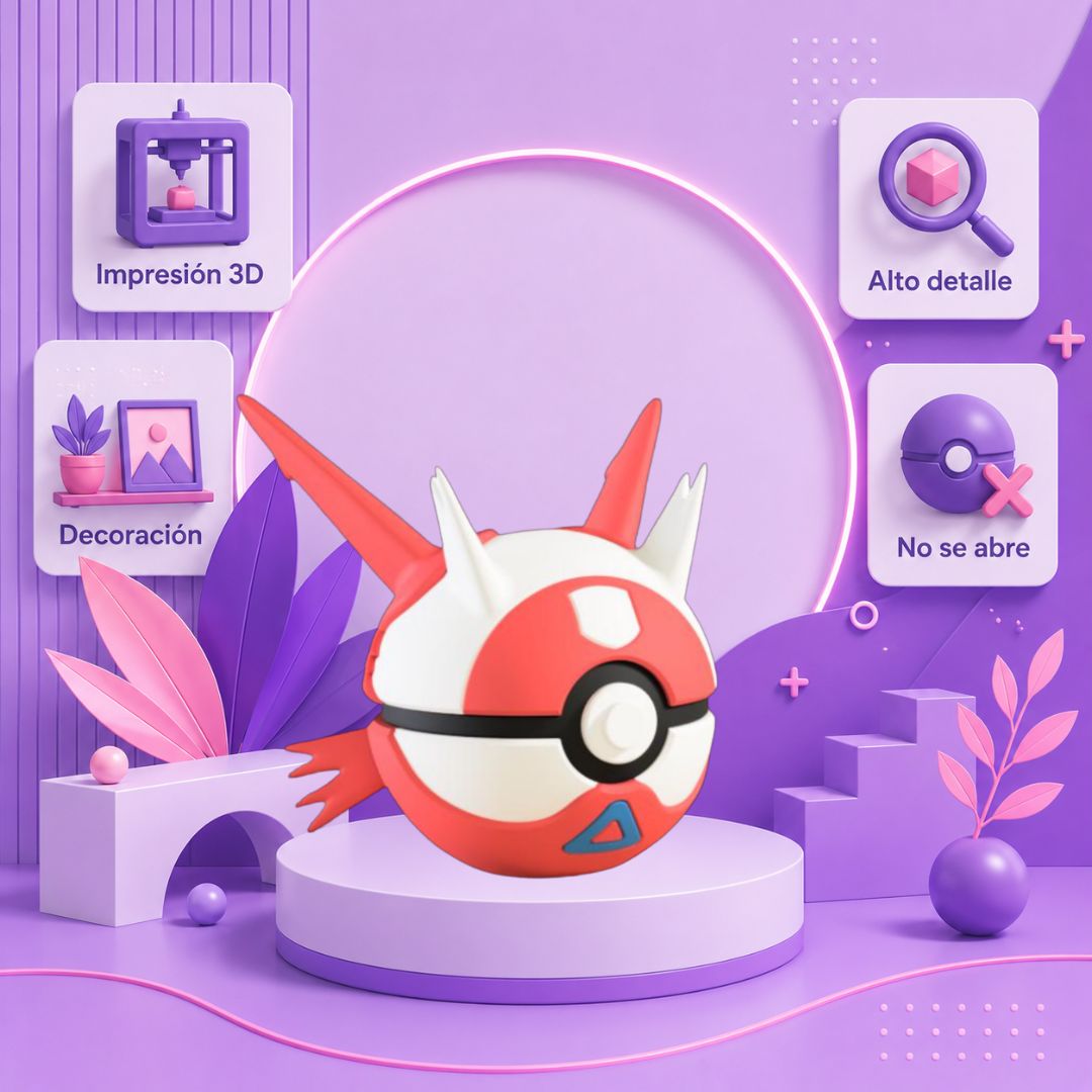 Pokebola inspirada en #380 Latias