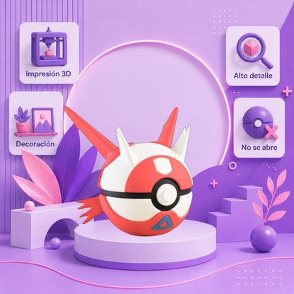 Pokebola inspirada en #380 Latias