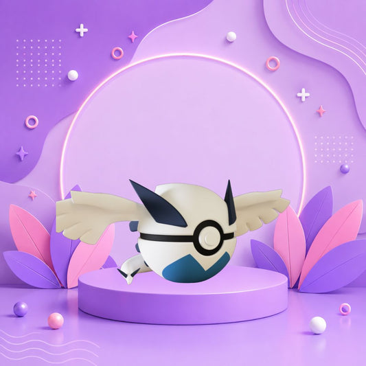 Pokebola inspirada en #249 Lugia