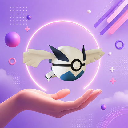 Pokebola inspirada en #249 Lugia