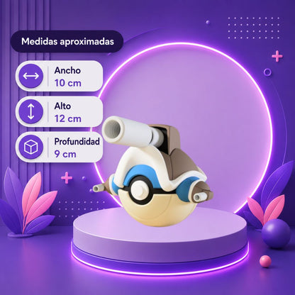 Pokebola inspirada en #009 Mega Blastoise
