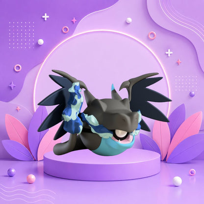 Pokebola inspirada en #006 Mega charizard x
