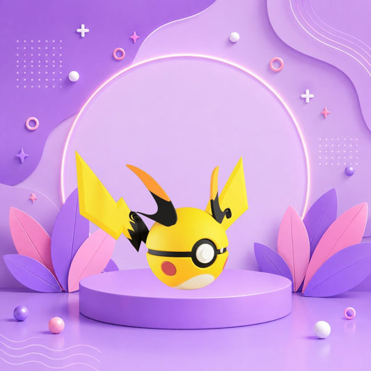 Pokebola inspirada en #026 Mega Raichu X