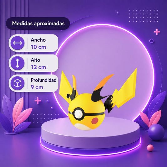 Pokebola inspirada en #026 Mega Raichu X