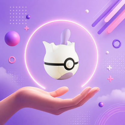 Pokebola inspirada en #150 Mewtwo