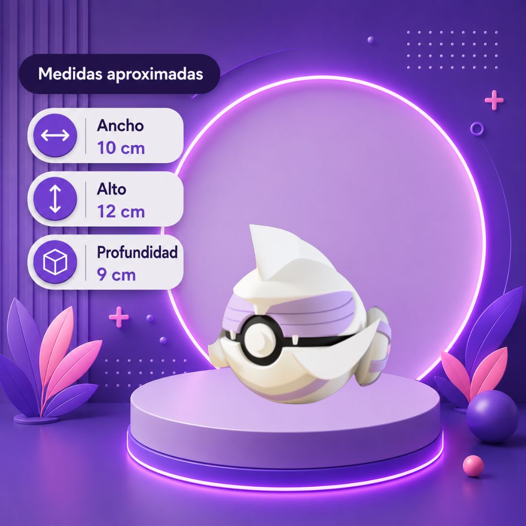Pokebola inspirada en #484 Palkia
