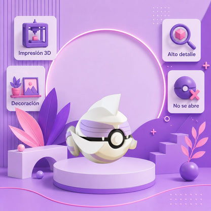 Pokebola inspirada en #484 Palkia
