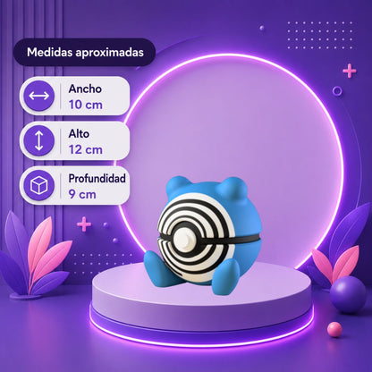 Pokebola inspirada en #061 Poliwhirl
