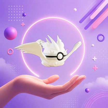 Pokebola inspirada en #643 Reshiram