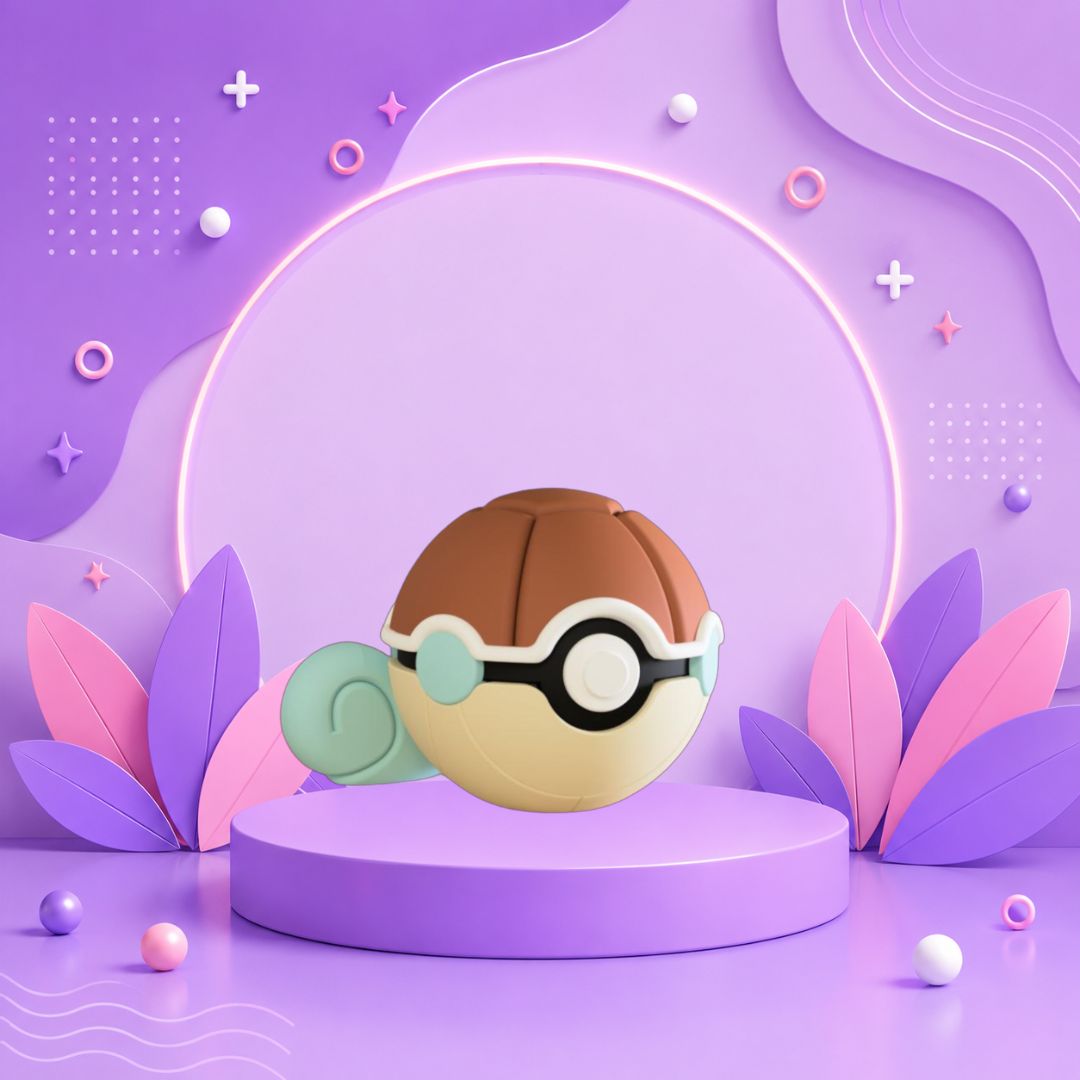 Pokebola inspirada en #007 Squirtle