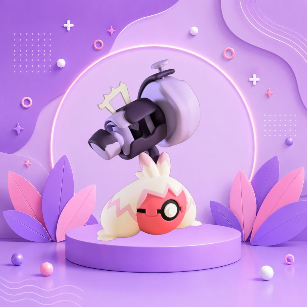 Pokebola inspirada en #959 Tinkaton