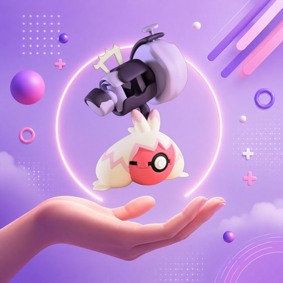 Pokebola inspirada en #959 Tinkaton