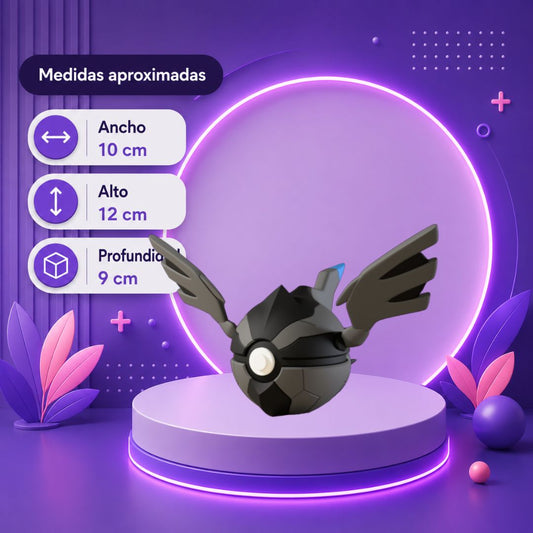Pokebola inspirada en #644 Zekrom
